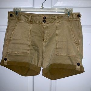 Khaki/tan shorts from buckle!